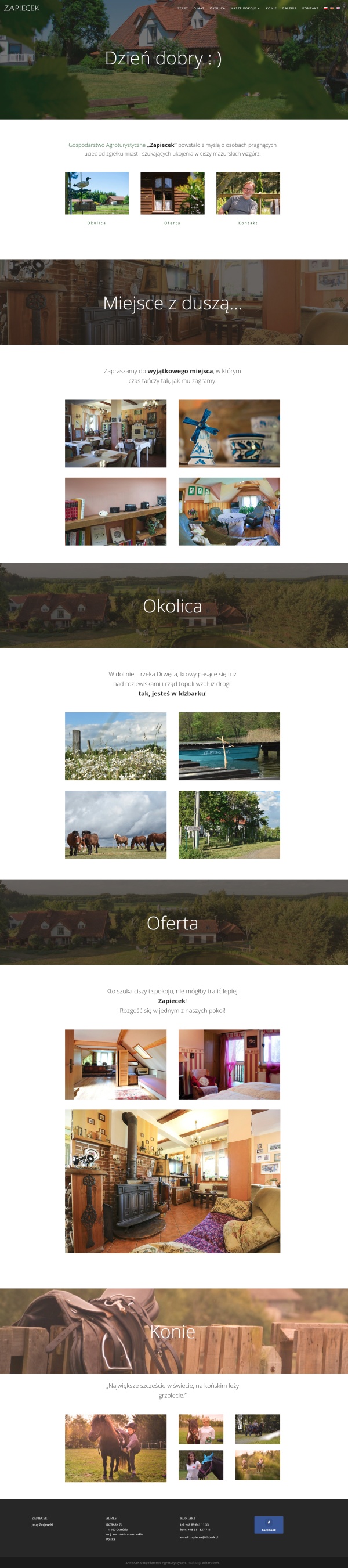 Zapiecek Idzbark Mazury